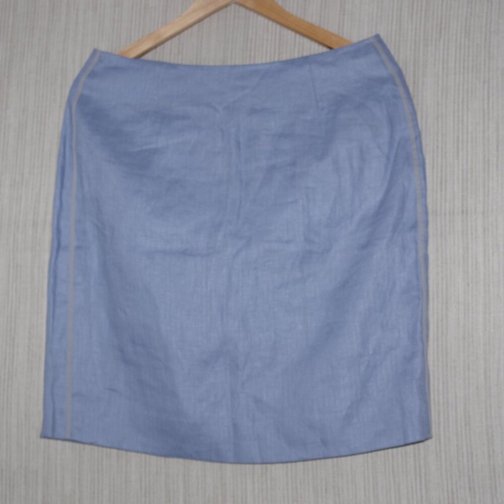 NWT J. Crew Light Blue Pencil Skirt